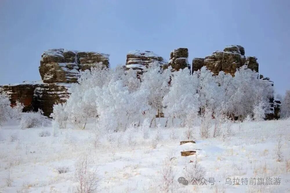 美图 | 雪后的阿斯哈图石林-内蒙古旅游-内蒙古新闻网