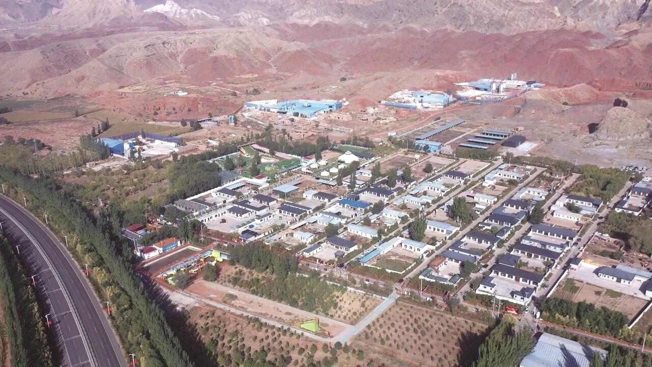 全国文明村镇——团结村鸟瞰图(资料图)